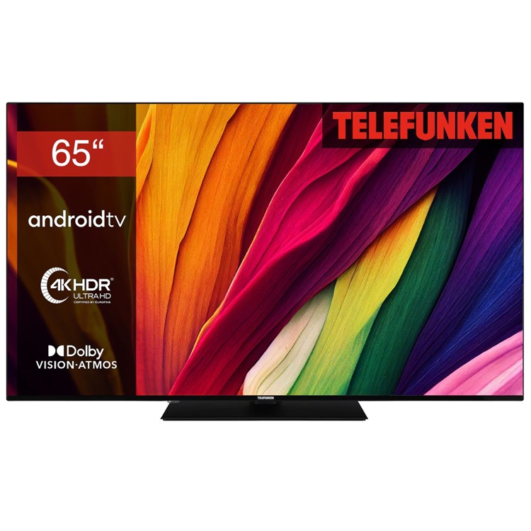 TELEFUNKEN D65U750X2CW Android TV 65 Zoll Fernseher