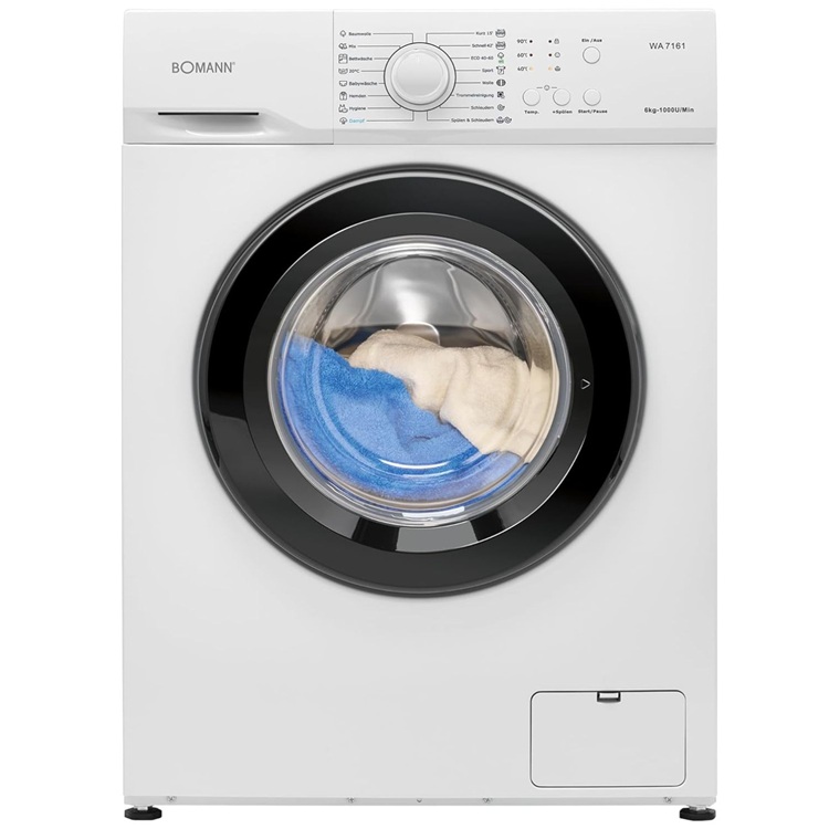 Bomann WA 7161 Waschmaschine mit LED-Kontrollanzeigen