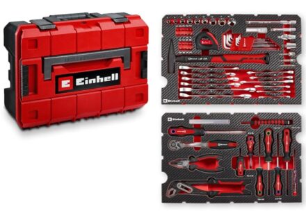 Einhell 370570 E-CASE 80-tlg. Werkzeugkoffer