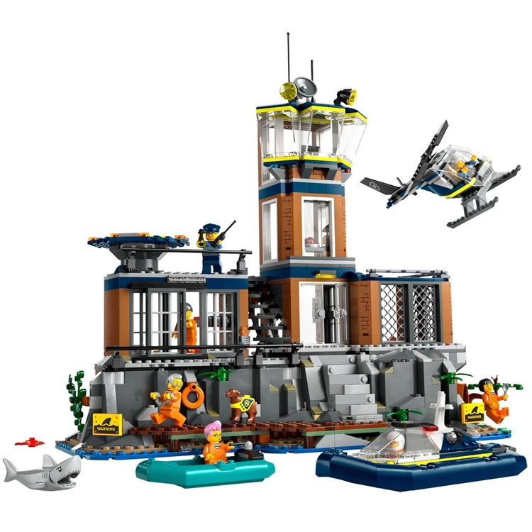 LEGO City 60419 Polizeistation auf der Gefängnisinsel