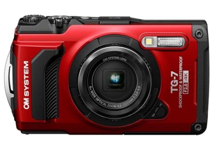 OM SYSTEM Tough TG-7 Kompaktkamera Rot
